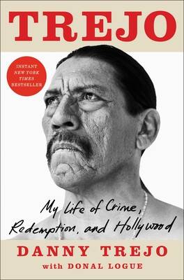 "trejo" cover featuring a black and white photo of the author as he looks unsmilingly up and to the left.